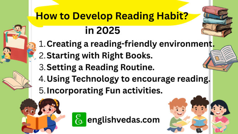 How to Develop Reading Habit in 2025?