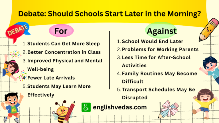 Should Schools Start Later in the Morning